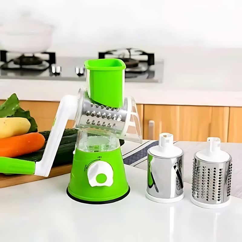 Free Delivery 3 In 1 Vegetable Cutter Machine For Potato Onion Carrot 3