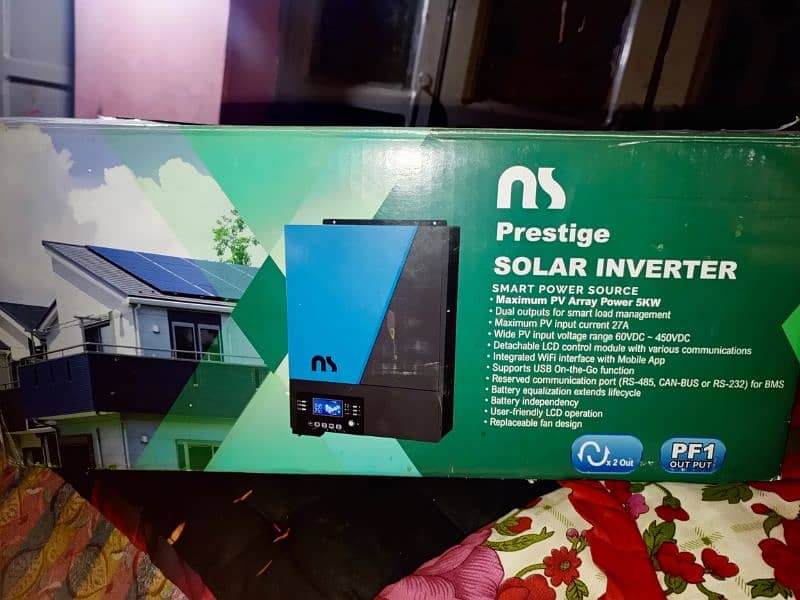 Ns pv5000 4kw voltronic base inverter for sale 0