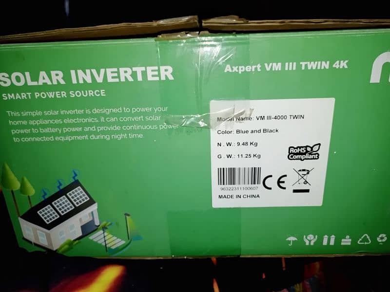 Ns pv5000 4kw voltronic base inverter for sale 1