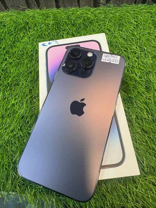 iphone 14pro max 256gb sim time full 0