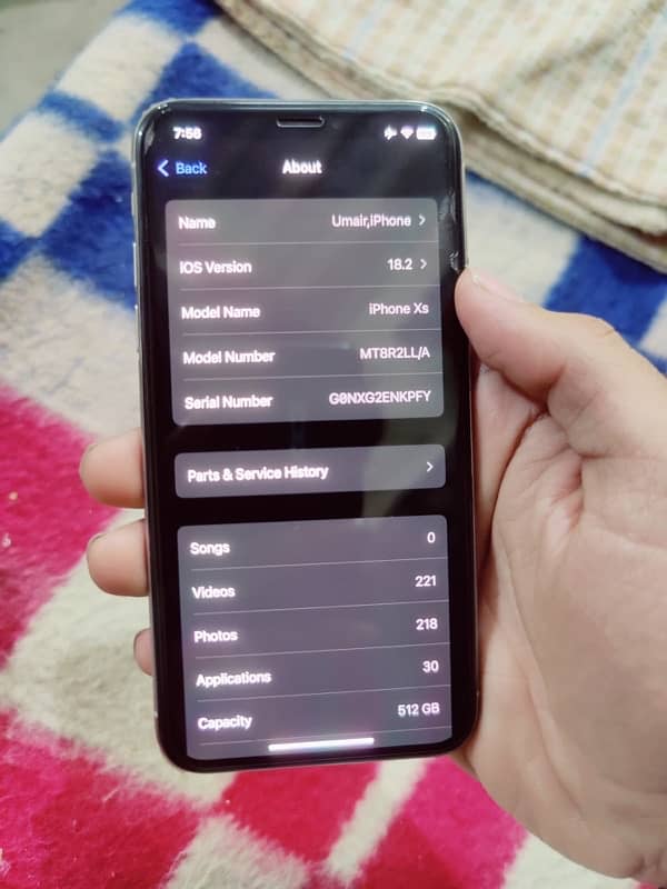 iphone xs  jv 512 gb all ok urgent sale 7