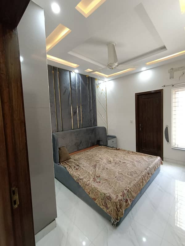 5 Marla Fully Furnished Brand New Spanish Very Very Beautiful Luxury House For Rent In Johar Town Phase-2 Very Super Hot Ideal Location Very Near To Emporium Mall or Lahore Expo Center 17