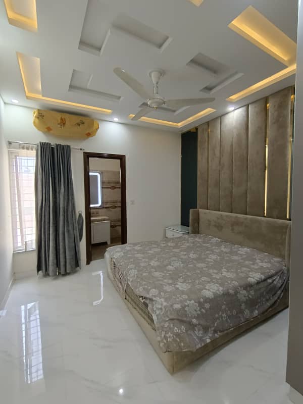 5 Marla Fully Furnished Brand New Spanish Very Very Beautiful Luxury House For Rent In Johar Town Phase-2 Very Super Hot Ideal Location Very Near To Emporium Mall or Lahore Expo Center 19