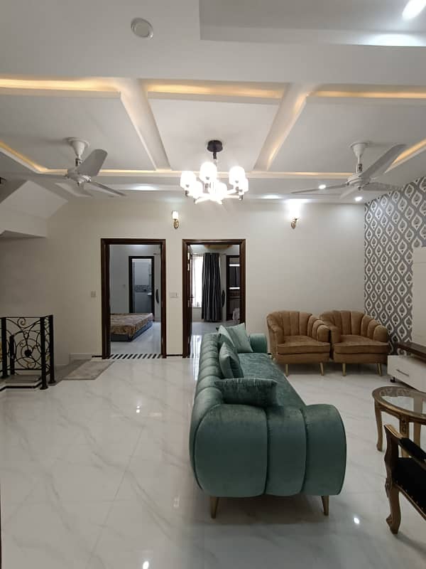 5 Marla Fully Furnished Brand New Spanish Very Very Beautiful Luxury House For Rent In Johar Town Phase-2 Very Super Hot Ideal Location Very Near To Emporium Mall or Lahore Expo Center 28