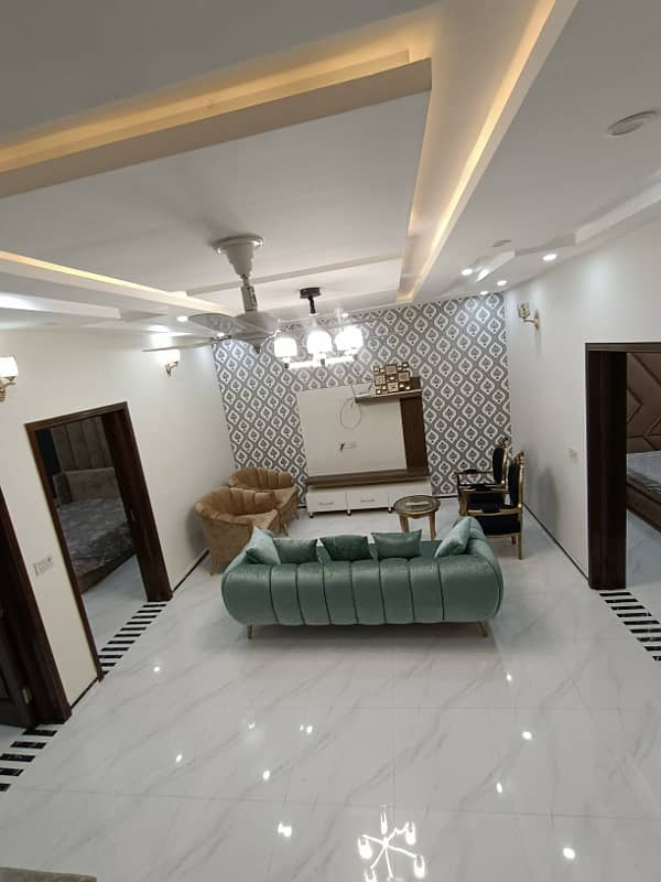 5 Marla Fully Furnished Brand New Spanish Very Very Beautiful Luxury House For Rent In Johar Town Phase-2 Very Super Hot Ideal Location Very Near To Emporium Mall or Lahore Expo Center 29