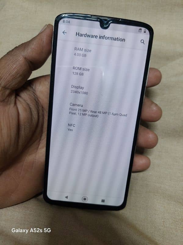 Motorola Z4 4gb128gb Display Finger Non PTA 1