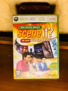 Xbox 360 Scene It fun game disc cd or dvd