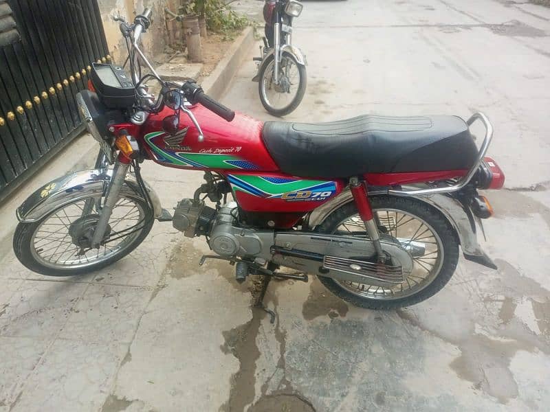 Honda CD 70 2018 in excellent condition 0