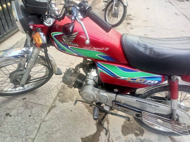 Honda CD 70 2018 in excellent condition 14