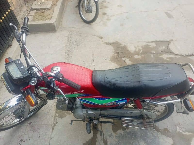 Honda CD 70 2018 in excellent condition 18