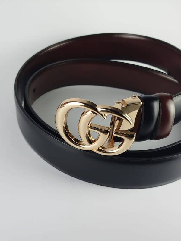 Double G Gucci high Quality pure leather belt 1