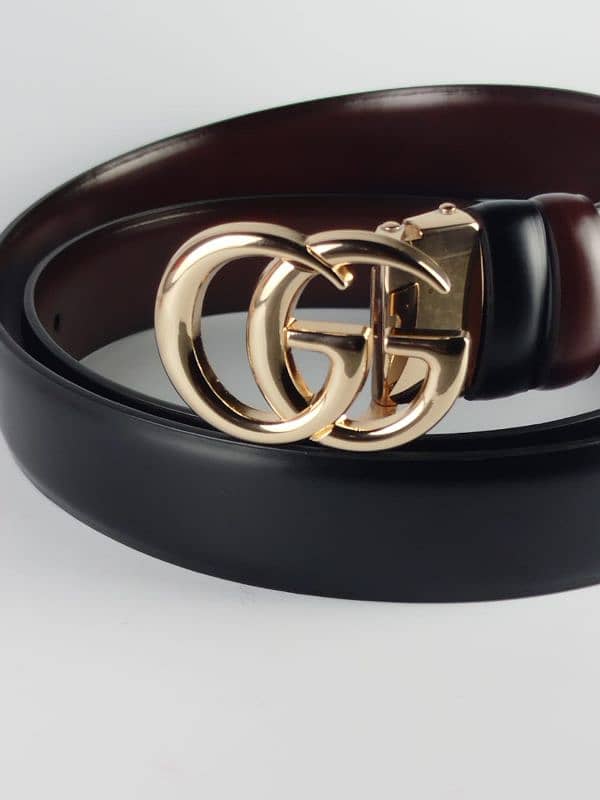 Double G Gucci high Quality pure leather belt 2