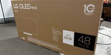 lg oled c3 48inch with box and original remote