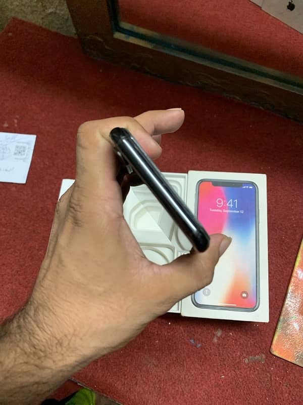 iphone x 64 gb pta approved with box 5