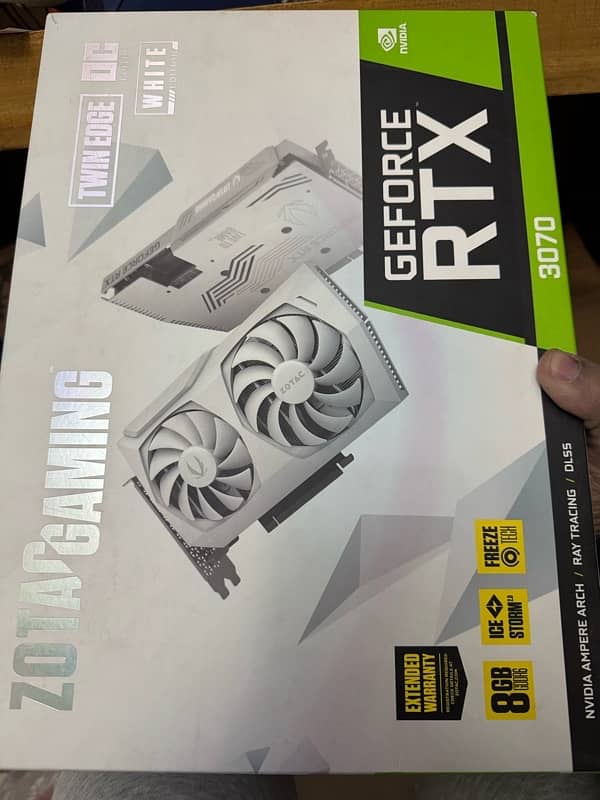 Zotac RTX 3070 Twin Edge OC White Edition 0