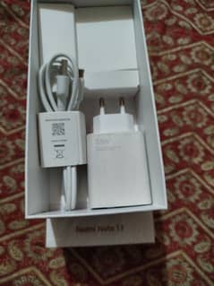 Redmi 33 watt new charger with New c type cable