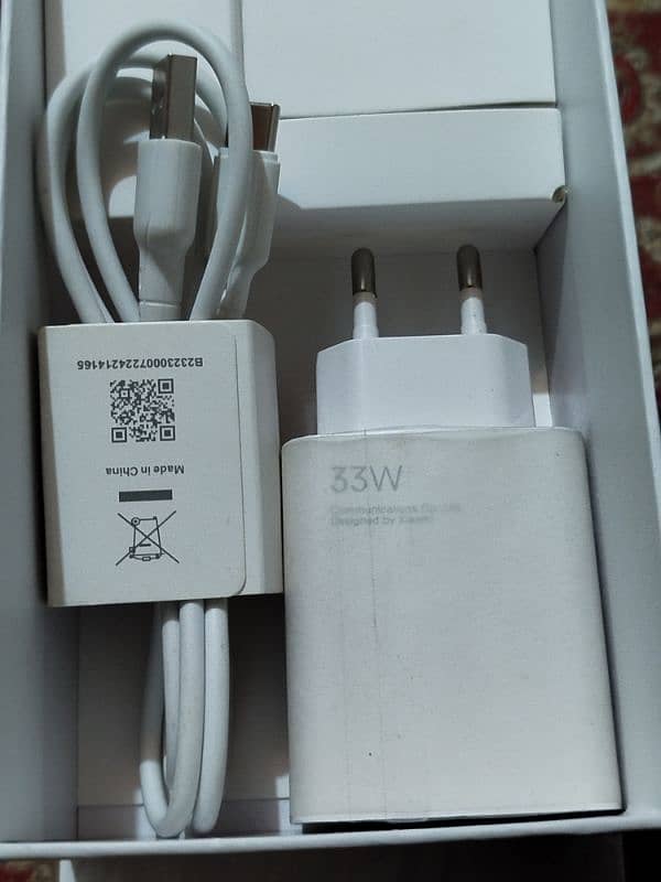 Redmi 33 watt new charger with New c type cable 3