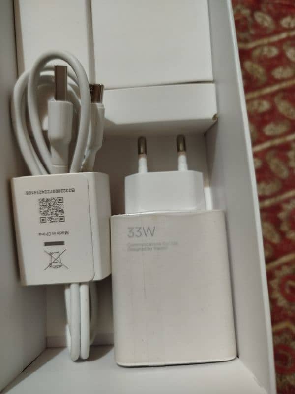 Redmi 33 watt new charger with New c type cable 4