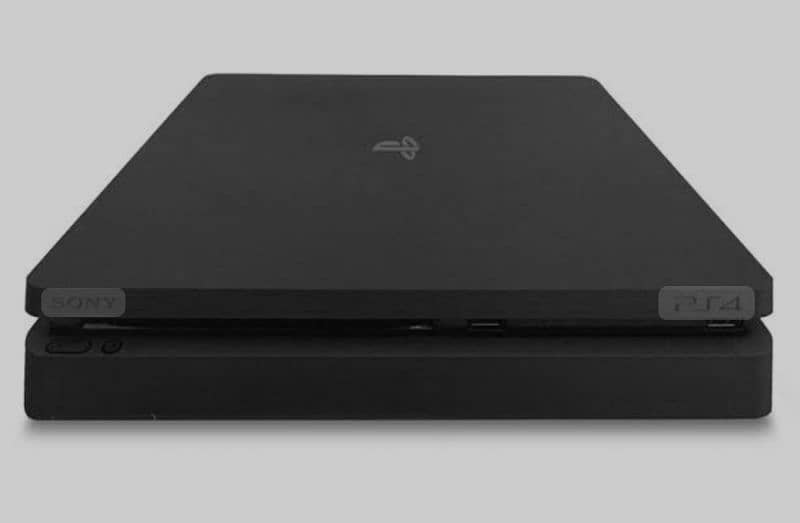 PS4 slim (1TB) with two controllers and a cd. 0