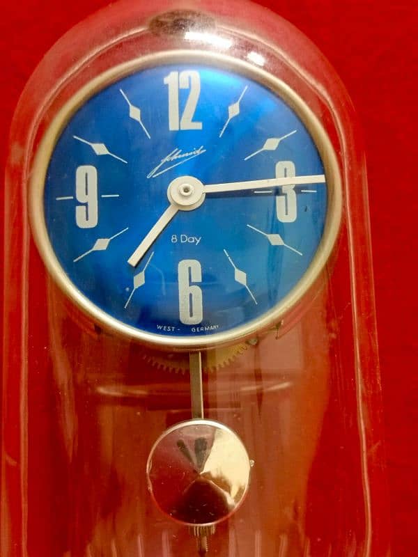 vintage Table clock made Germany 5