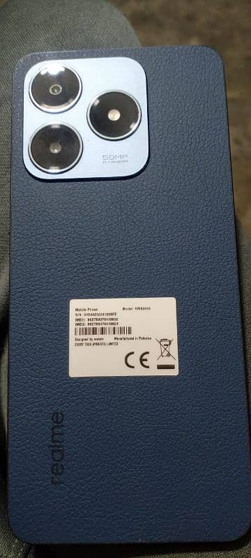 realme c63 blue leather condition 10/10 2