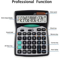 CT 9300 calculator soft button large display 112 times check correct