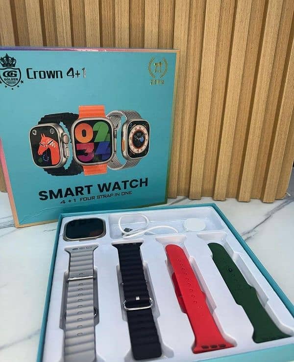 High Quality Ultra Smart Watch 4+1 strap with Free Delivery 0