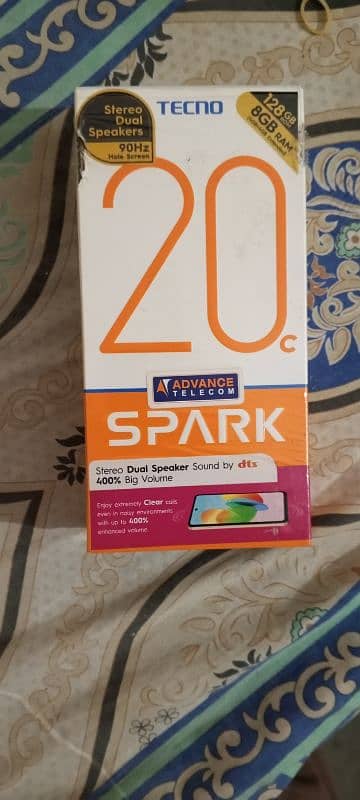 Tecno spark 20c3 warranty hai 0