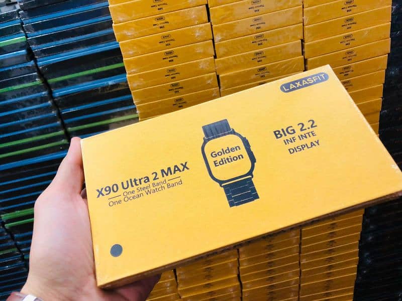 X90 Ultra 2 Max Gold Edition Box pack. 1