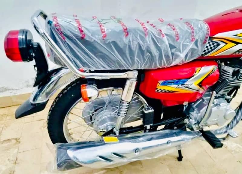 Honda CG 125 2025 zero meter condition  contact 03087976977 1