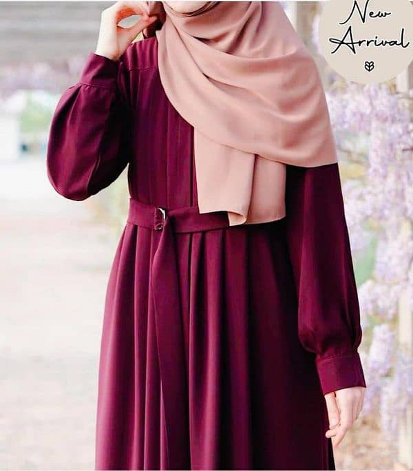 Stylish Georgette full Abaya for Women 1 pc 2