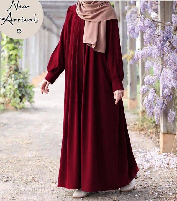 Stylish Georgette full Abaya for Women 1 pc 3