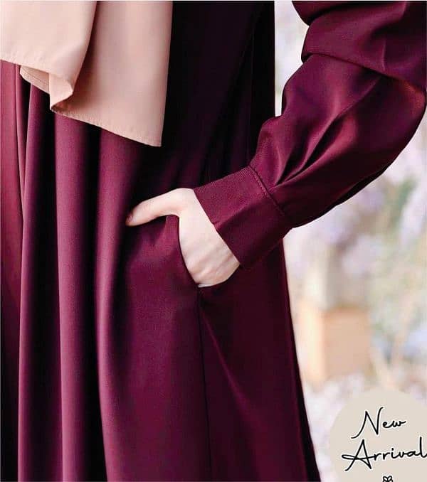 Stylish Georgette full Abaya for Women 1 pc 4