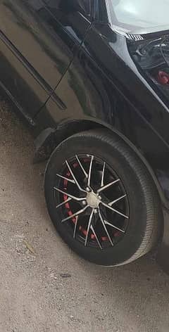 15 size rim tyre dono exchange Karna he 14 size ache rim k sat