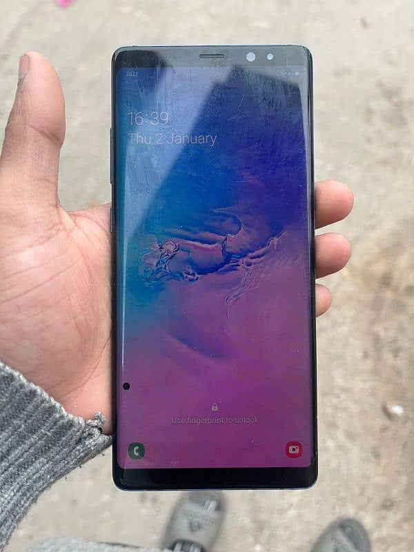 sumsung galaxy Note 8 all set ok condition 10/9 Miner sa dot h baki ok 0