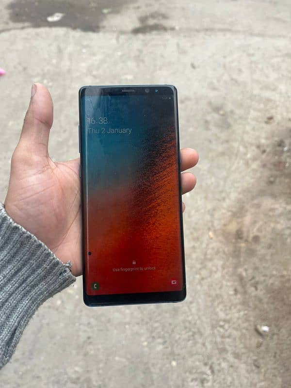 sumsung galaxy Note 8 all set ok condition 10/9 Miner sa dot h baki ok 1