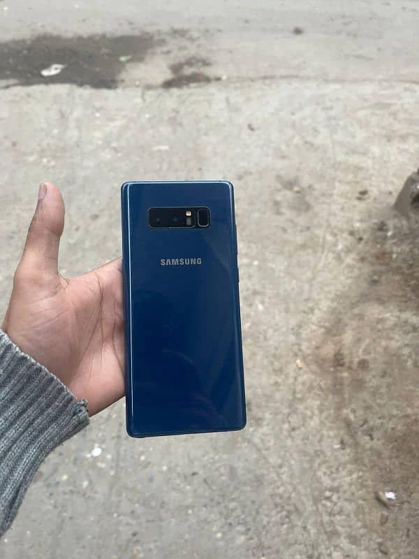 sumsung galaxy Note 8 all set ok condition 10/9 Miner sa dot h baki ok 3