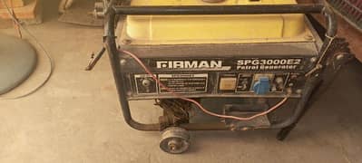 3kva fireman genrater for sale start condition 03029527447