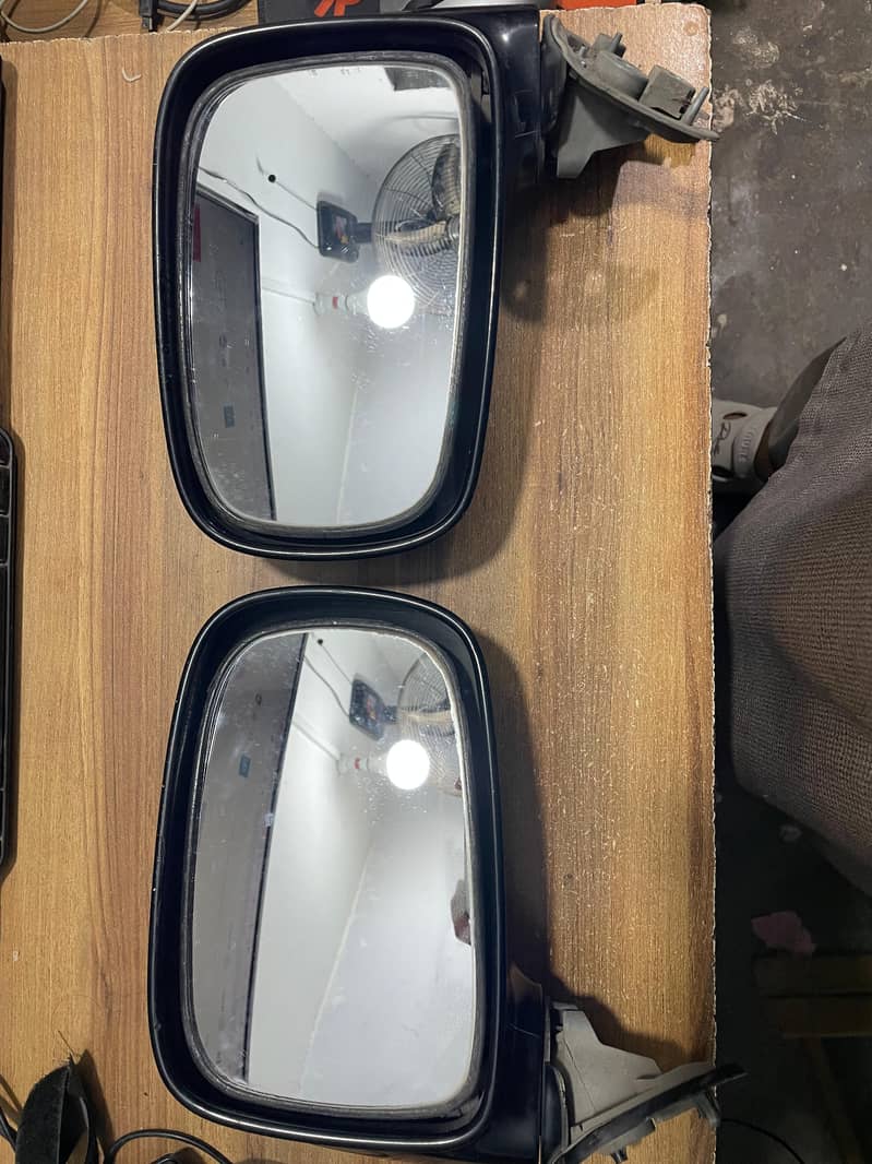 Suzuki Liana Side Mirror Black Geniune 1