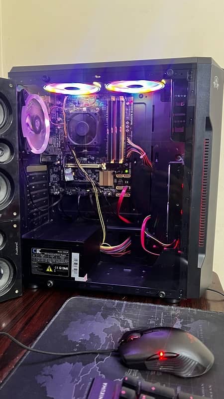 AMD gaming pc full setup for sale 10/10 2