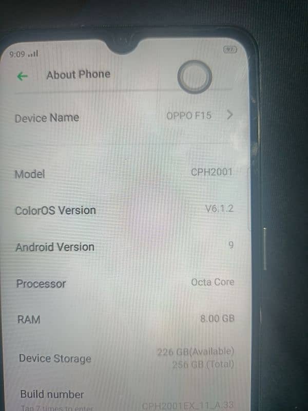 oppo F-15 Good Condition. 5