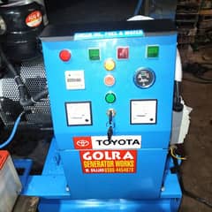 25kva new diesel generator  Toyota 2L 2400 cc Indian japani