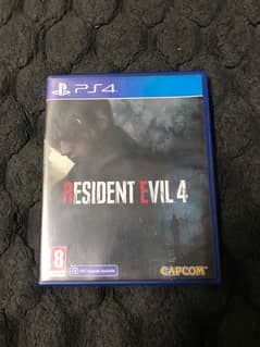 Resident evil 4 remake ps4 game 10/10 condition