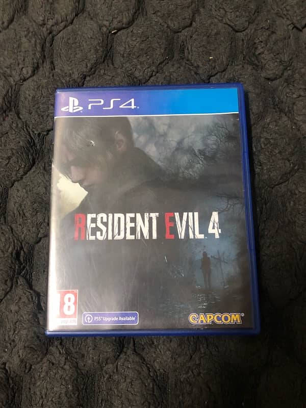 Resident evil 4 remake ps4 game 10/10 condition 0