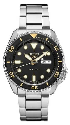 automatic men's watch Seiko 5 Sports SRPD57K1 42.5mm 100m