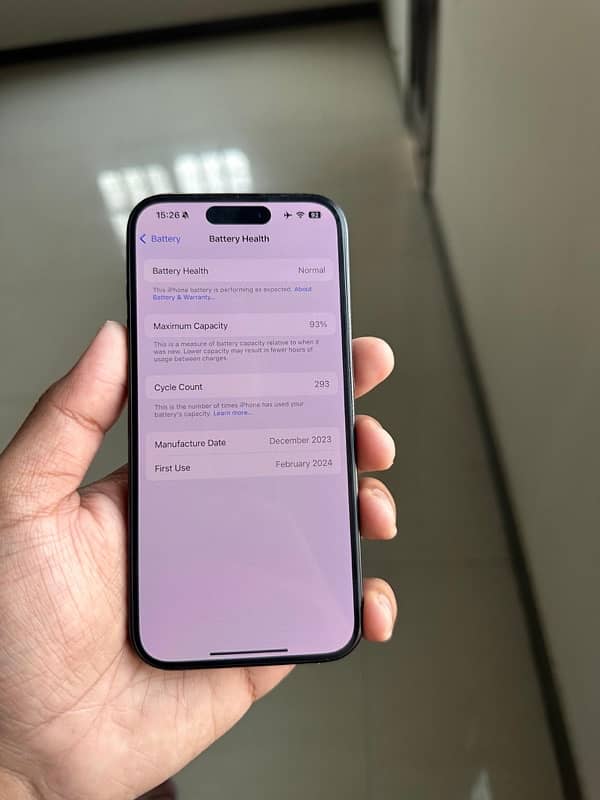 iPhone 15 Pro 128GB (jv) 5