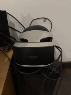 Psvr (with box)(with ps5 port) with accessories and games