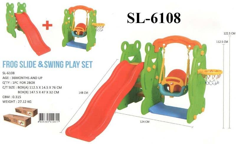 SLIDES & SWINGS ETC KOREA MADE Different prices 1