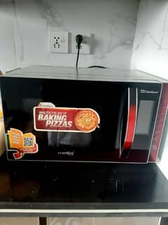 microwave oven slightly used