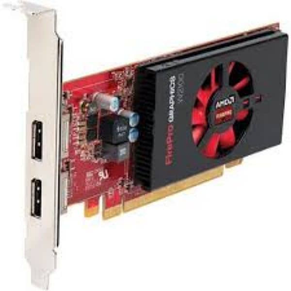 AMD FIREPRO W2100, 2GB, 128Bit, GDDR3 Graphic Card 2